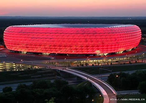 德国安联球场(AllianzArena)设计欣赏