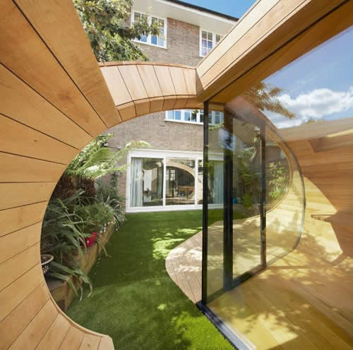 英国，伦敦，办公小屋
