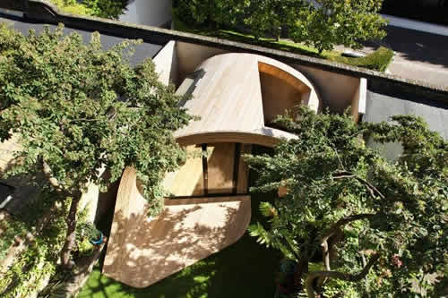 英国，伦敦，办公小屋
