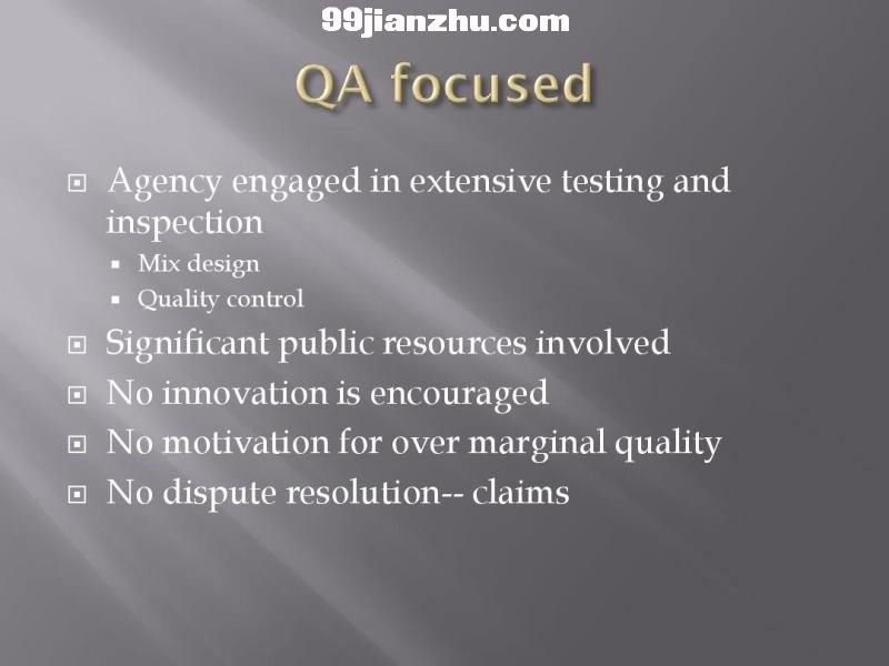 QCQA in HMA contruction