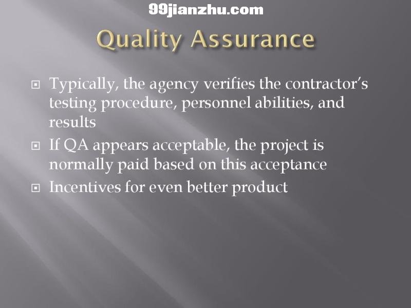 QCQA in HMA contruction