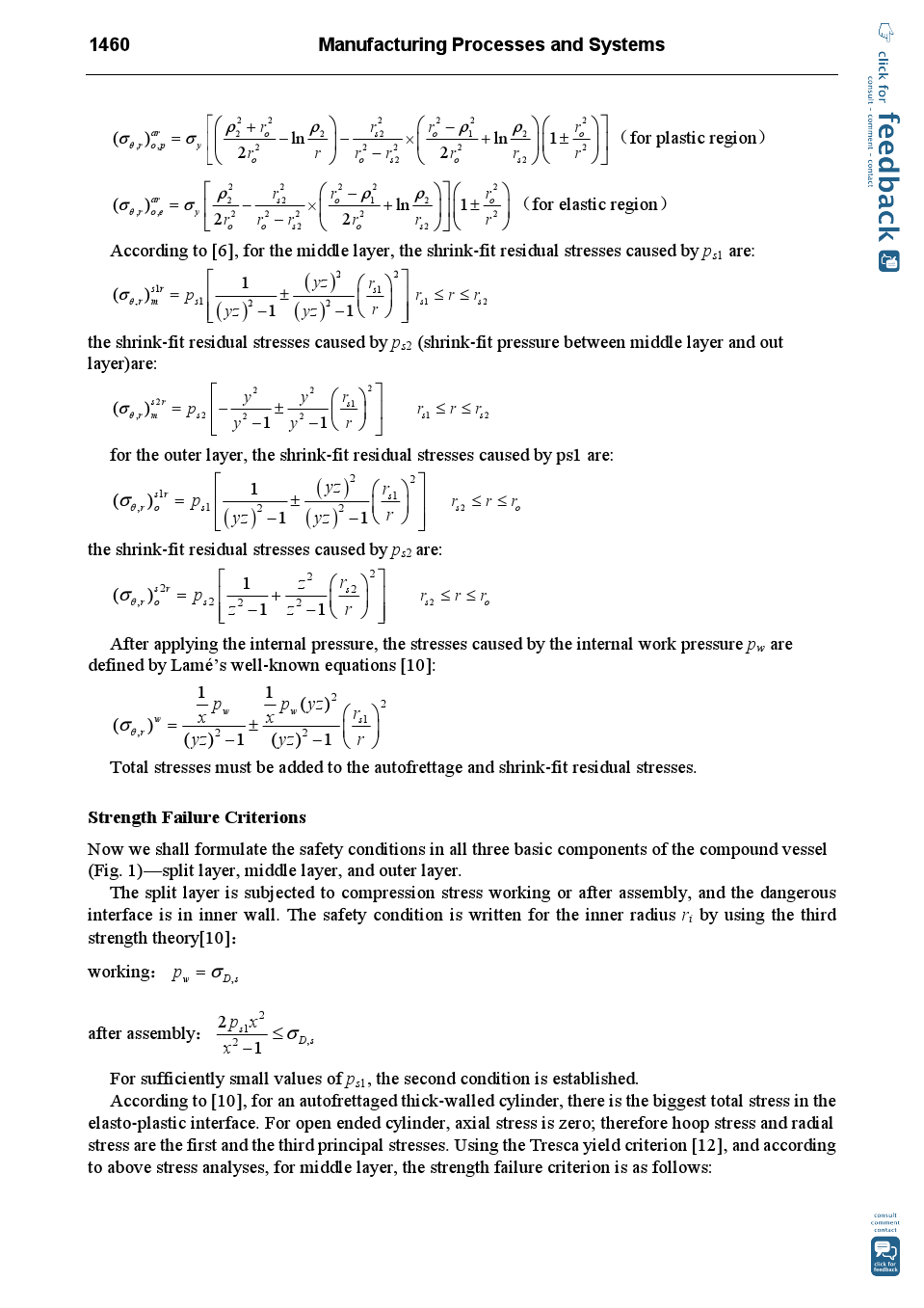 Optimum Design of a Kind of Split Type Compound Vessel (ʷʽϳѹŻ