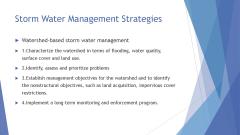 storm water managementӢppt