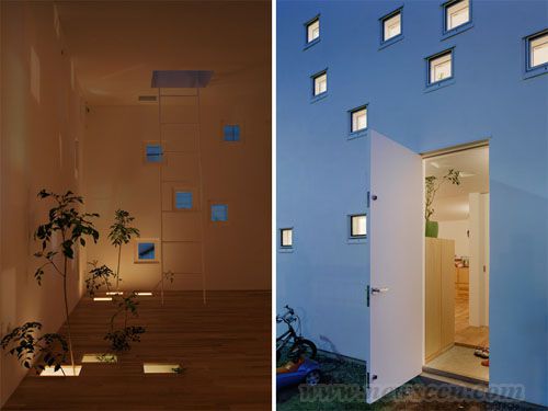 日本为聋哑家庭设计的爱心住宅“roomroom”