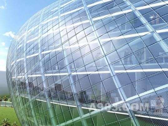 未来的城市地标 新型蛋形建筑
