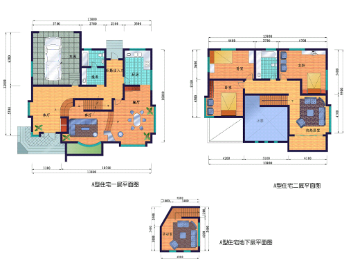 12套经典风格别墅图纸